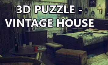 3D披萨：复古之家/3D PUZZLE – Vintage House