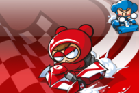 跑跑卡丁车单机版V1车奥林匹斯之城假人陪玩几千辆车赛车游戏