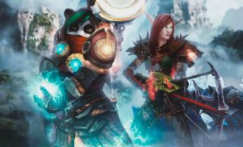 魔兽世界单机WOW90级5X熊猫人战斗神宠挑战镜像剑灵传说超变版