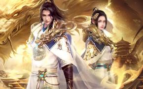 精品：天龙怀旧单机版20段重楼超智能AI机器人双重假人混战在线GM内辅