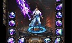 传奇华子神器无限刀单职业版终极四大陆元素唤醒神器地图