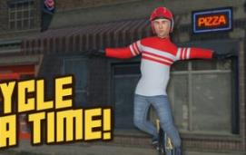 独轮车披萨时间！/Unicycle Pizza Time!