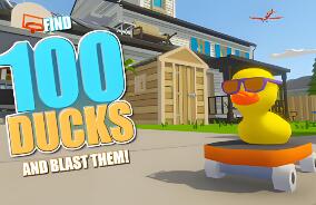 在太空中寻找 100 只鸭子并炸飞它们/Find 100 Ducks and Blast Them…IN SPACE