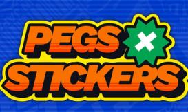 弹钉贴纸/Pegs X Stickers
