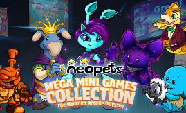 尼欧宠物:超级迷你游戏合集‑尼奥皮亚街机历险/Neopets – Mega Mini Games Collection – The Neopian Arcade Odyssey
