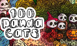 100只熊猫猫/100 Panda Cats